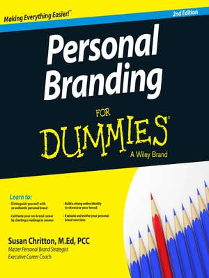 cover image of Personal Branding For Dummies